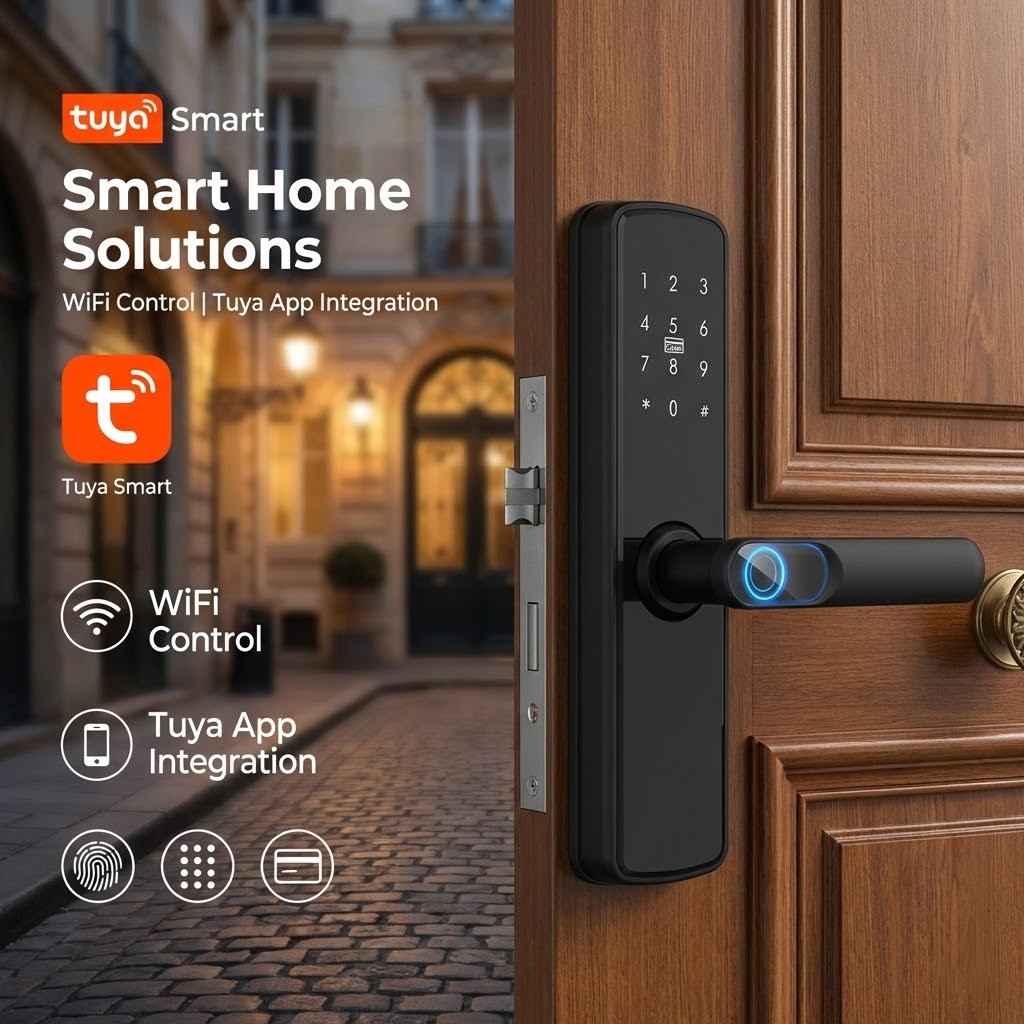 Home Office Immigration - TUYA Smart WIFI Fingerprint Door Lock