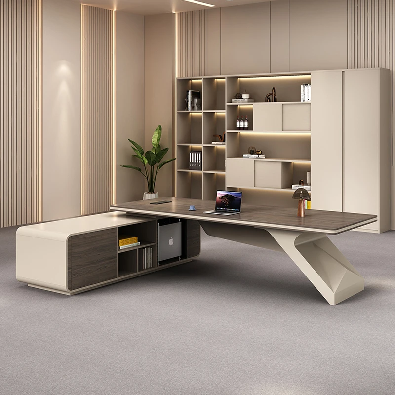 With Storage Mesas Gamming Exe - Home Office L Shaped Desk 评论和价格