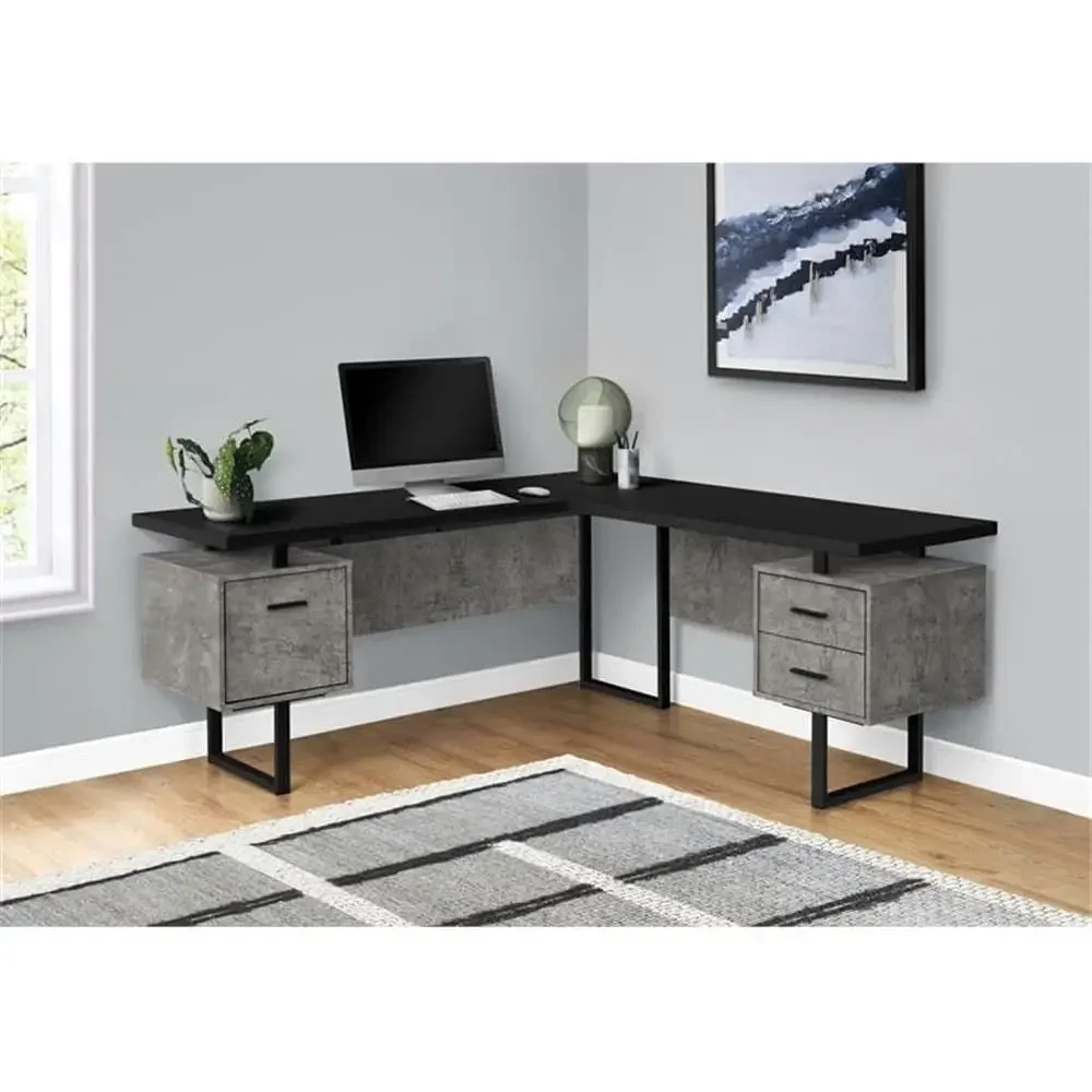 L-Shaped 70 Computer Desk with - Home Office L Shaped Desk 评论和价格