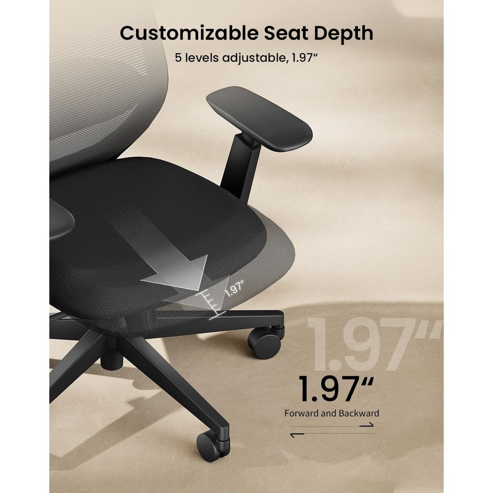 Ergonomic High-Back Mesh Offic - Home Office Hours 评论和价格
