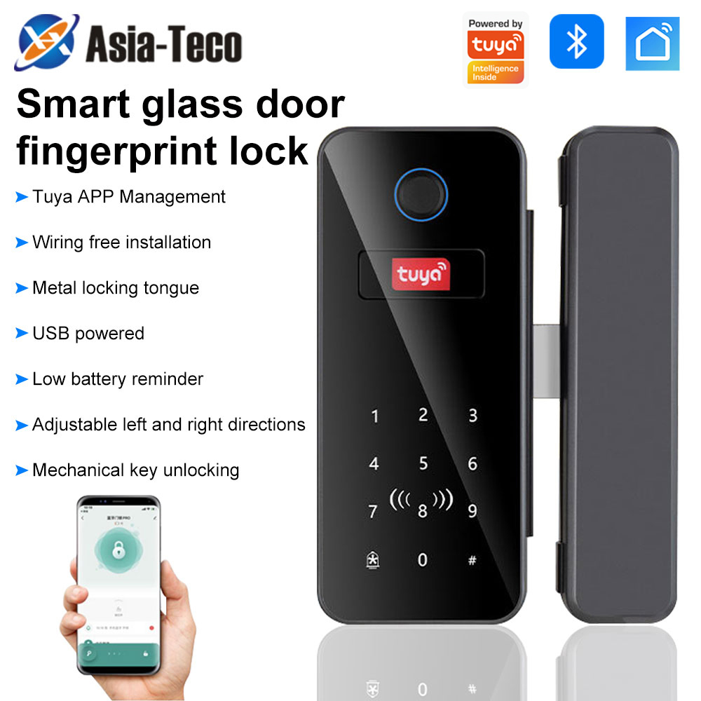 Intelligent Lock Glass Door Pa - Home Office Immigration 评论和价格
