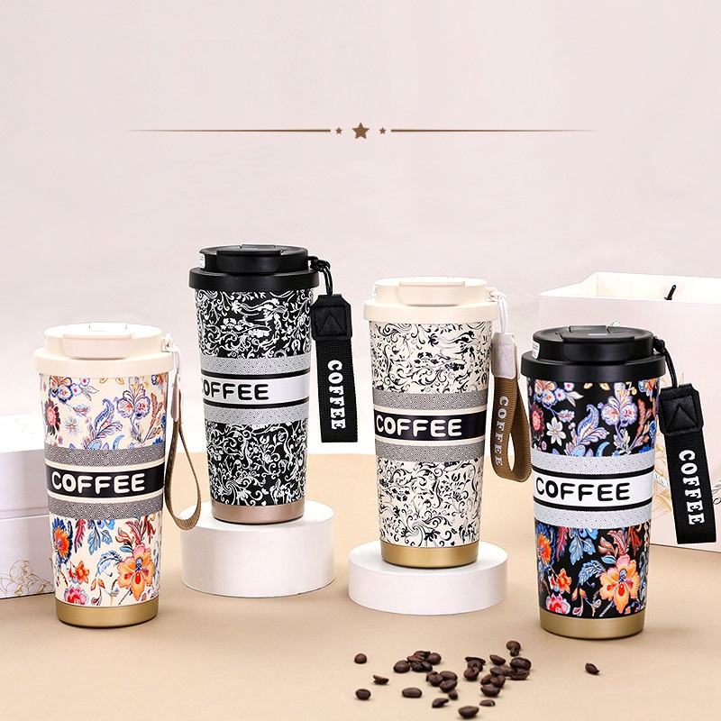 Steel Vacuum Straw Coffee Cup  - Home Office Hours 评论和价格