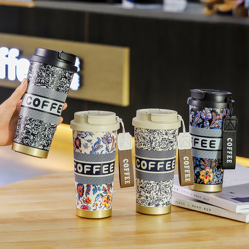 Steel Vacuum Straw Coffee Cup  - Home Office Hours 评论和价格