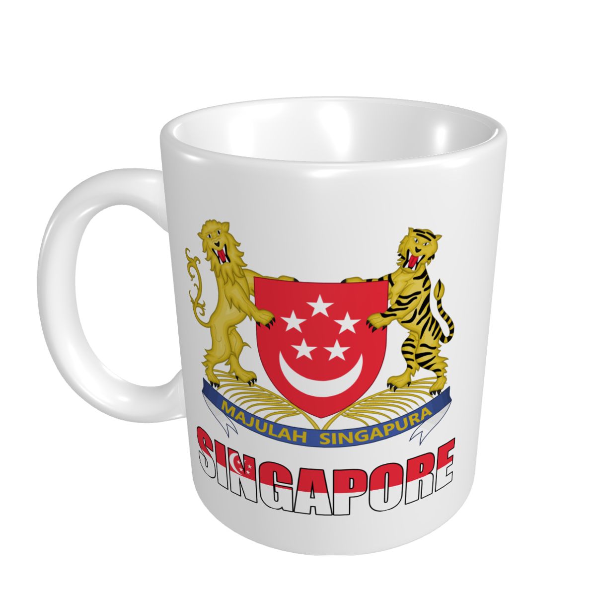 Mark Cup Mug Singapore Letter  - Home Office Singapore 评论和价格