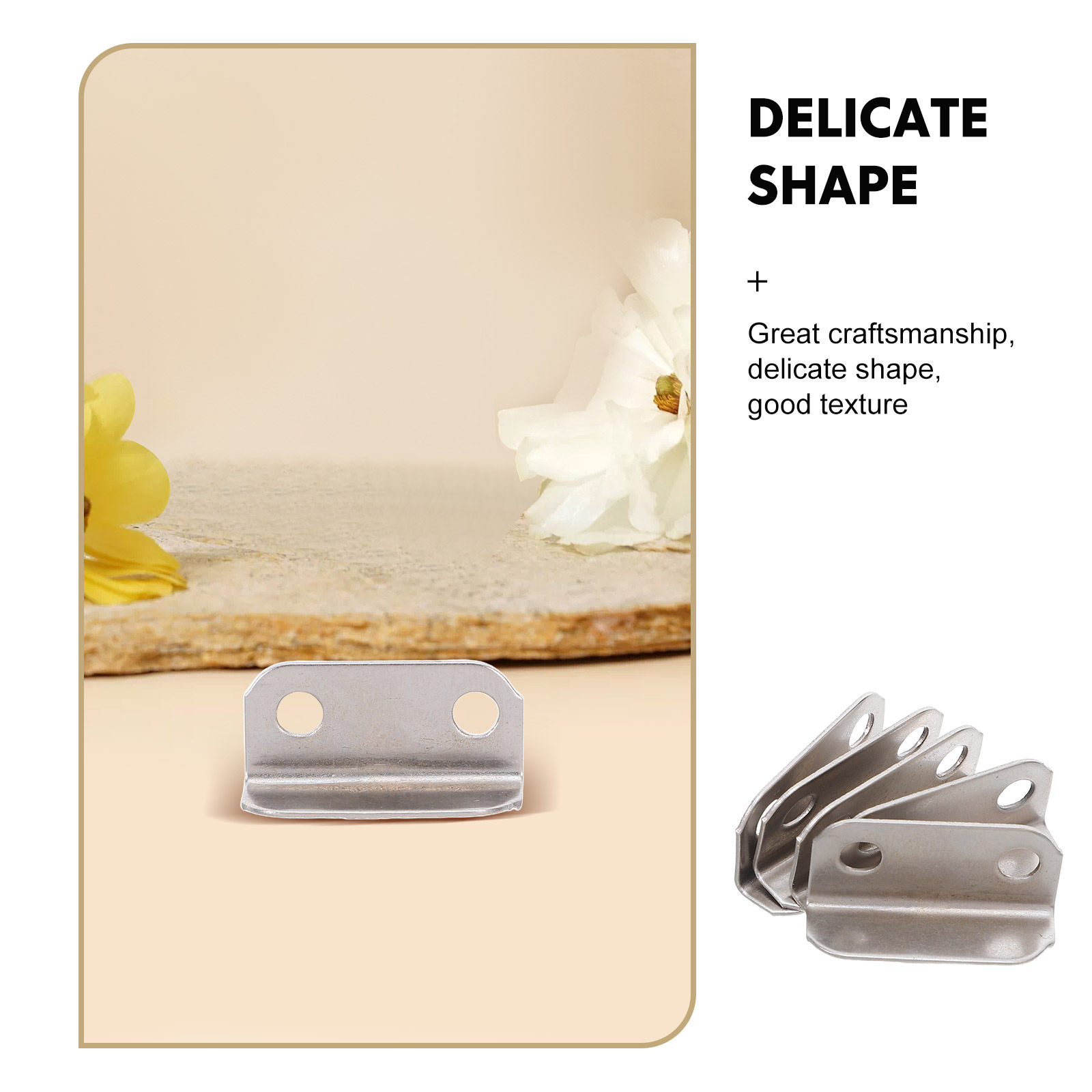 100Pcs Angled Drawer Lock Plat - Home Office L Shaped Desk 评论和价格
