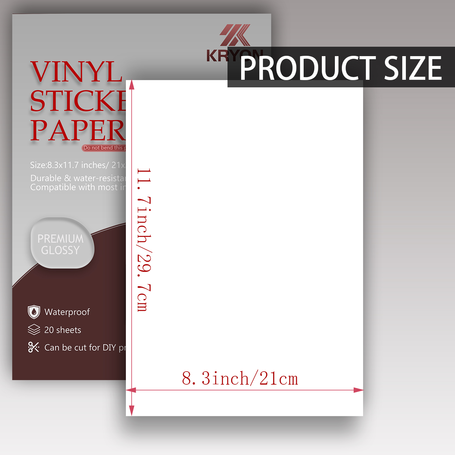 Glossy White Printable Vinyl S - Label Maker Machine 评论和价格