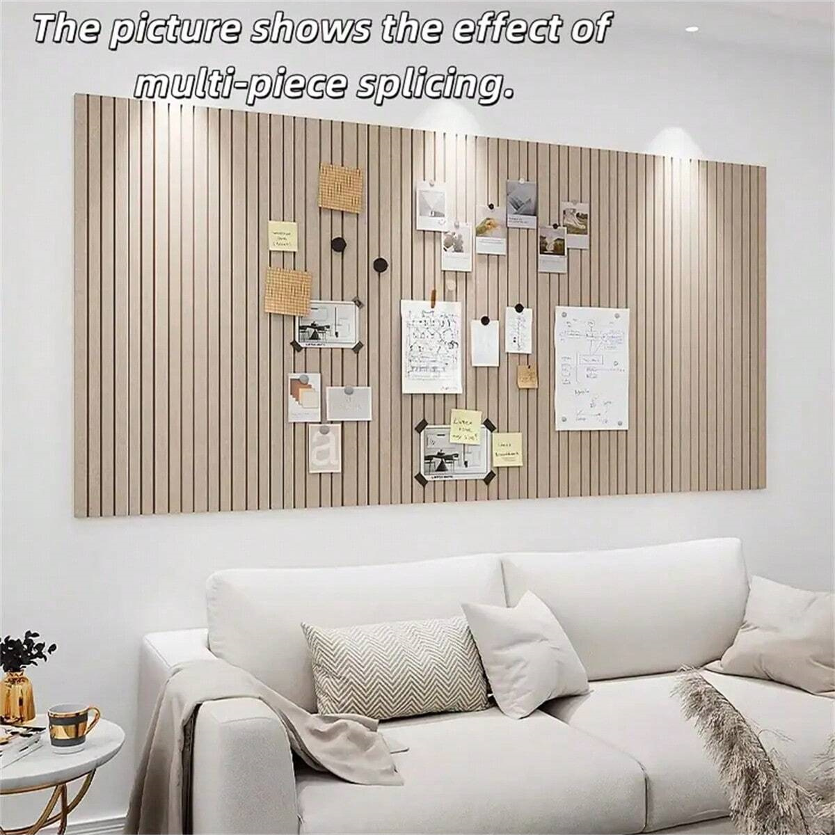 6pcs Large Felt Wall Tiles Off - Home Office Alternative 评论和价格