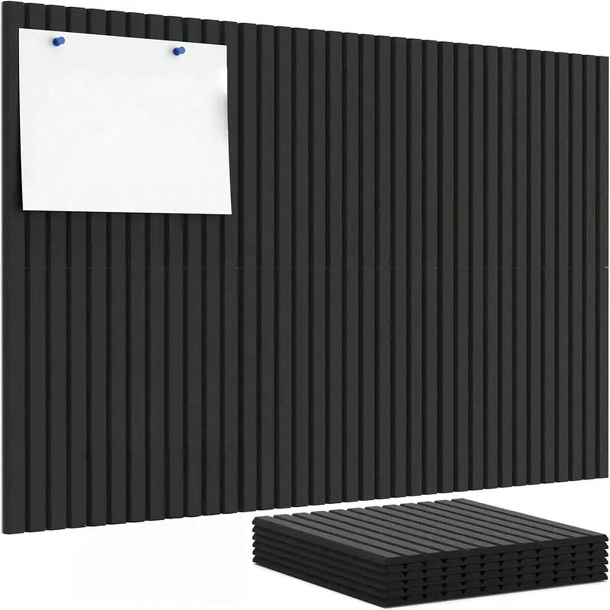 6pcs Large Felt Wall Tiles Off - Home Office Alternative 评论和价格