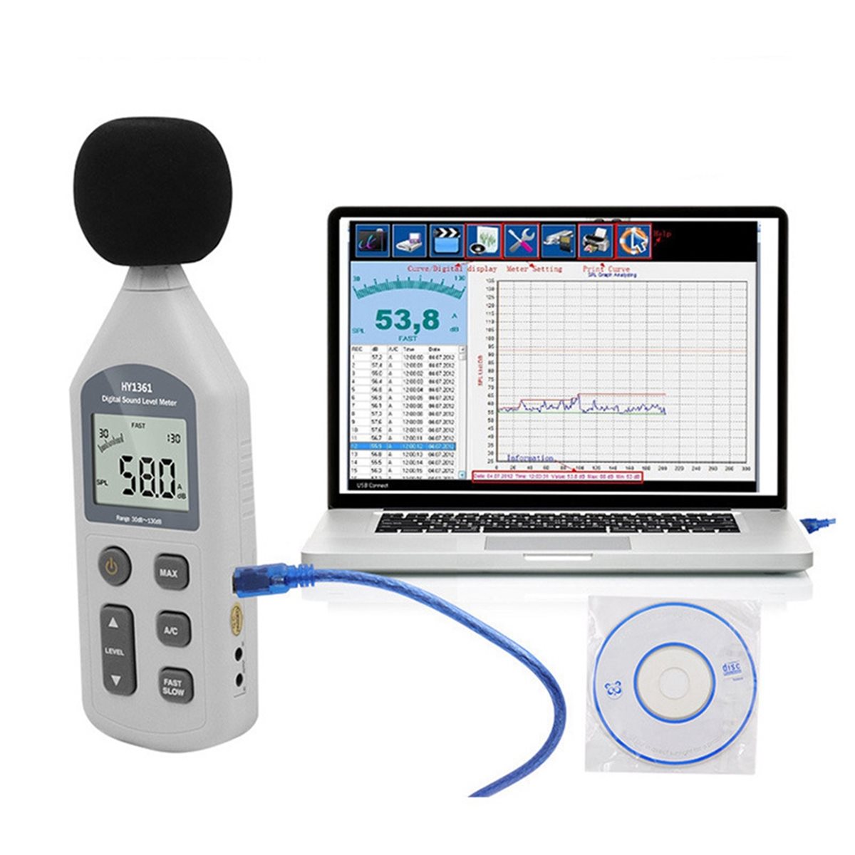 update. Digital Decibel Meter  - Home Office Updates 评论和价格