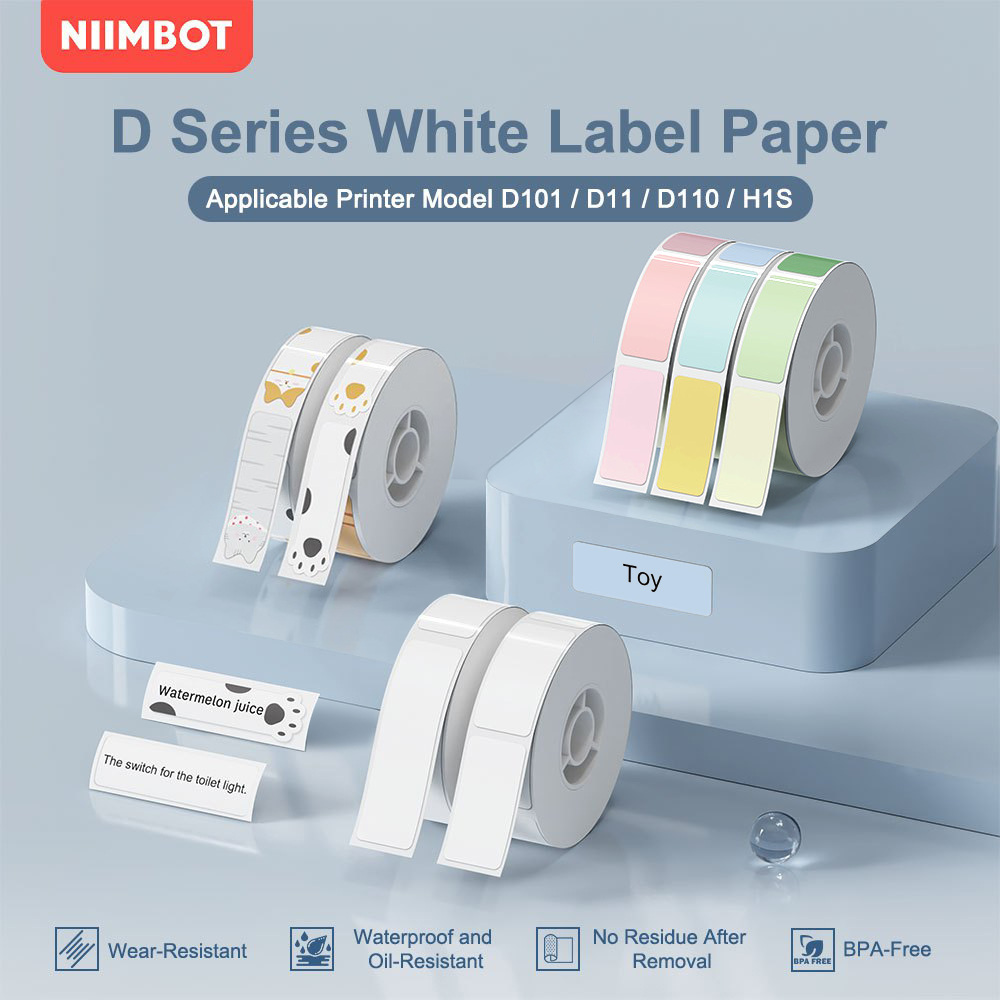 Niimbot D110 Label Paper Roll  - Label Maker Machine 评论和价格