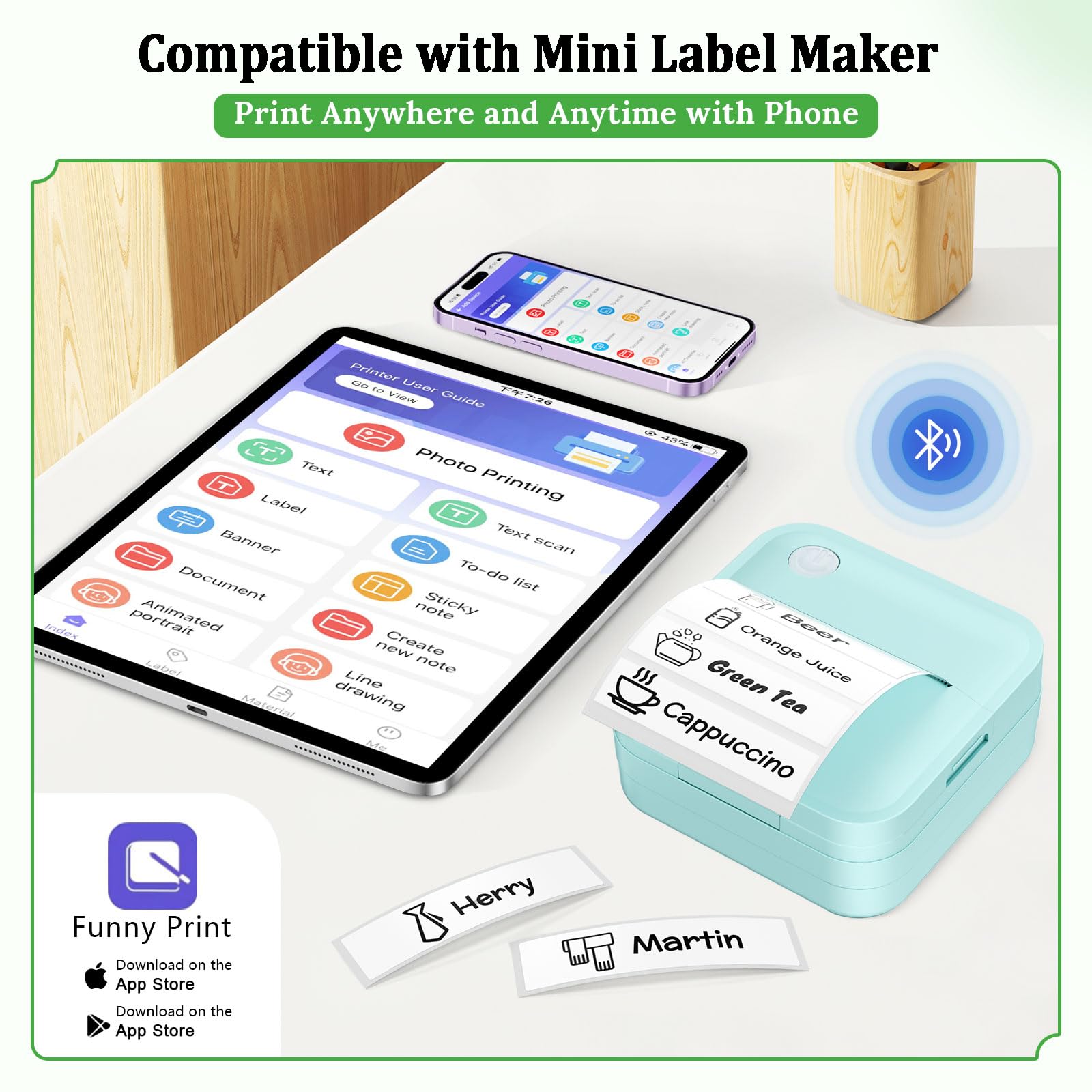Mini Sticker Printer Label - 5 - Label Maker Machine 评论和价格