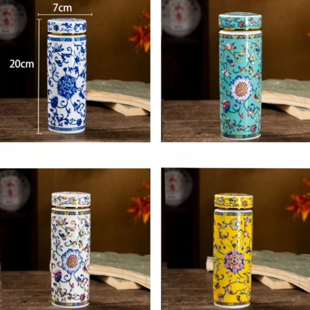 500ML Double-layer Ceramic Cup - Home Office Hours 评论和价格