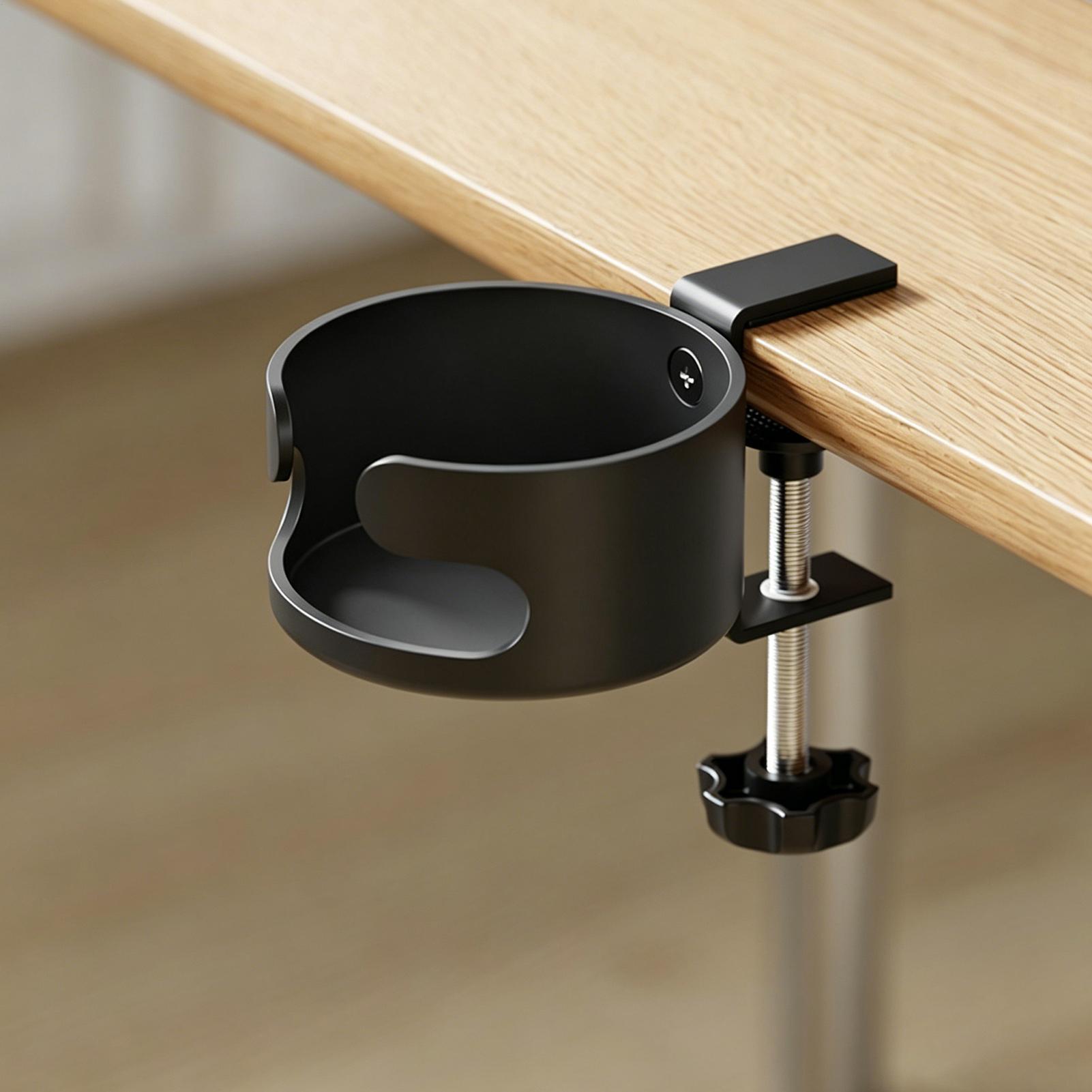 Desk Cup Holder Clamp Adjustab - Office Table Home 评论和价格