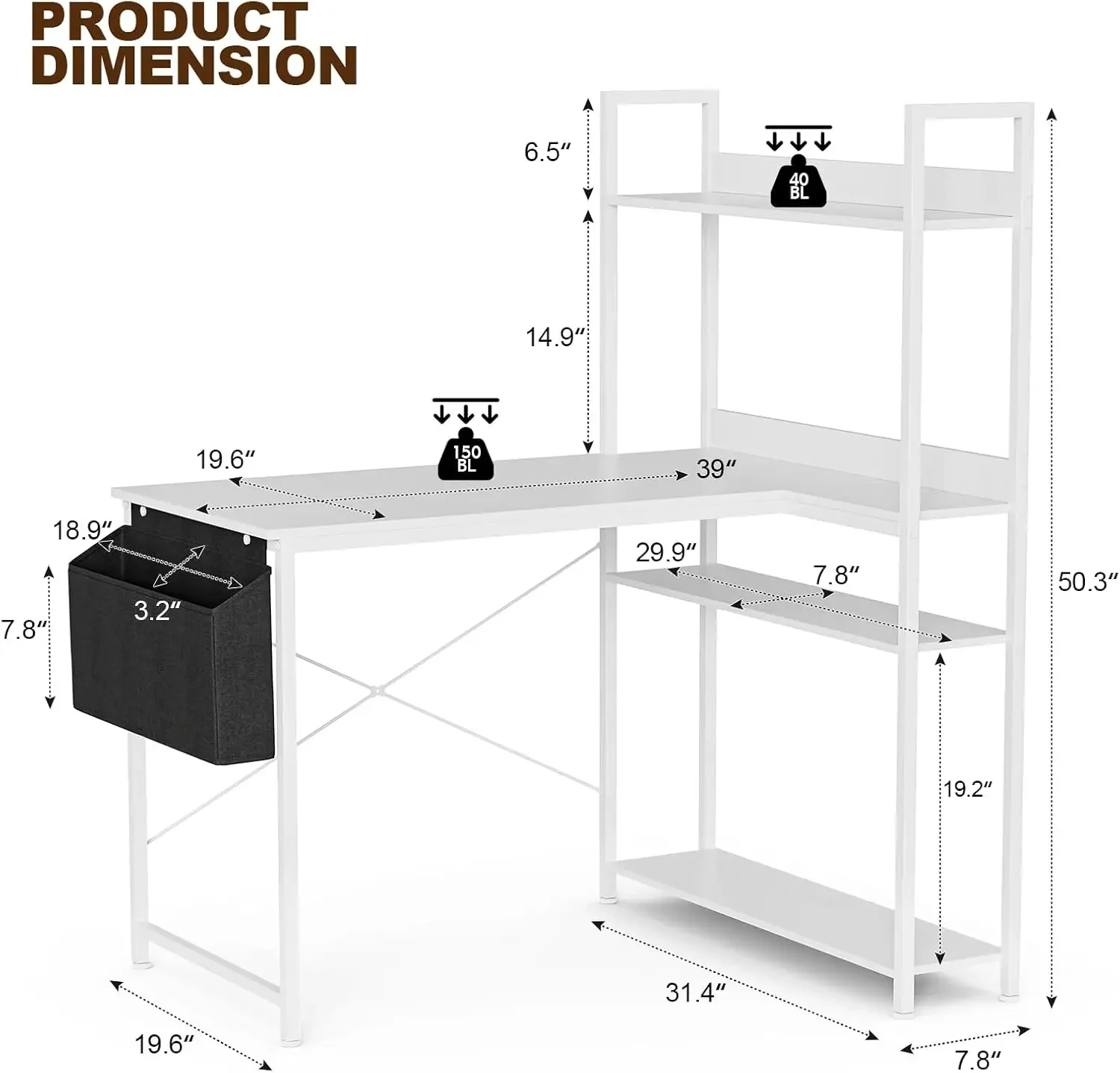 Activity price47 Inch L Shaped - Home Office L Shaped Desk 评论和价格