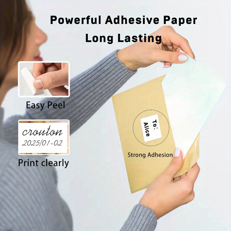 6 Rolls 40x30mm Thermal Label  - Label Maker Machine 评论和价格