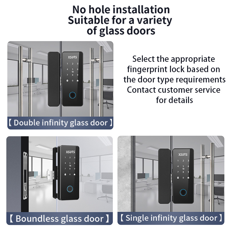 TT-Lock Smart Glass Door Lock  - Home Office Immigration 评论和价格