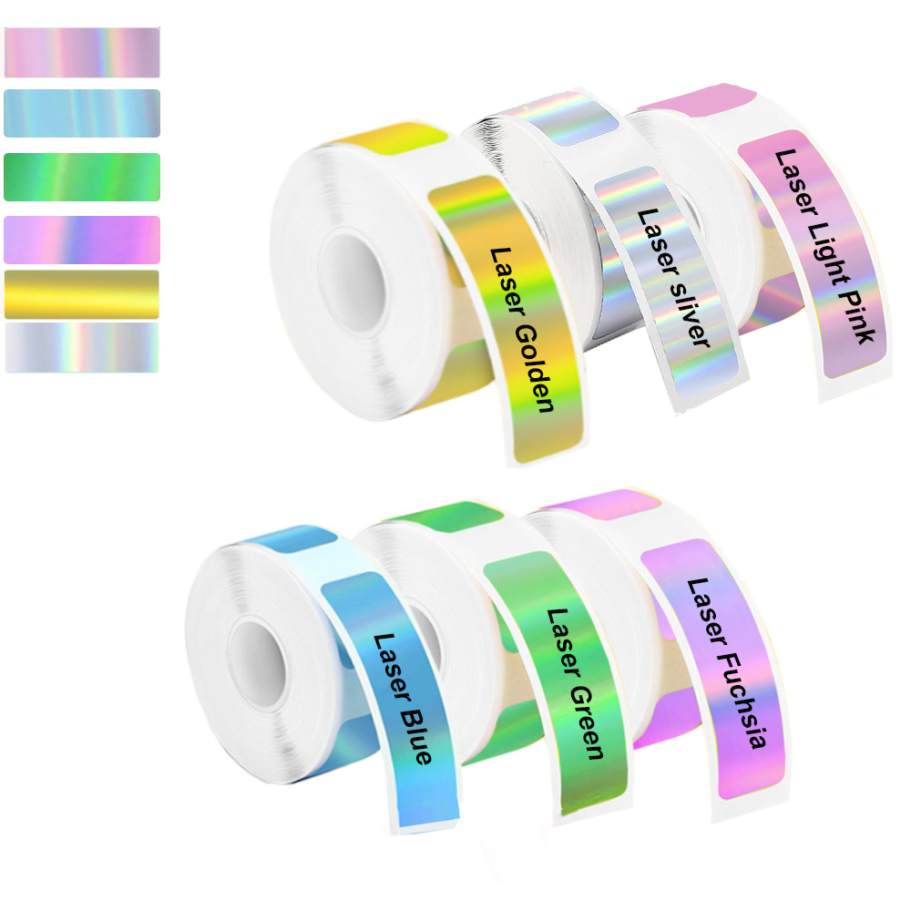 2 Roll 12*40mm Holographic Lab - Label Maker Machine 评论和价格