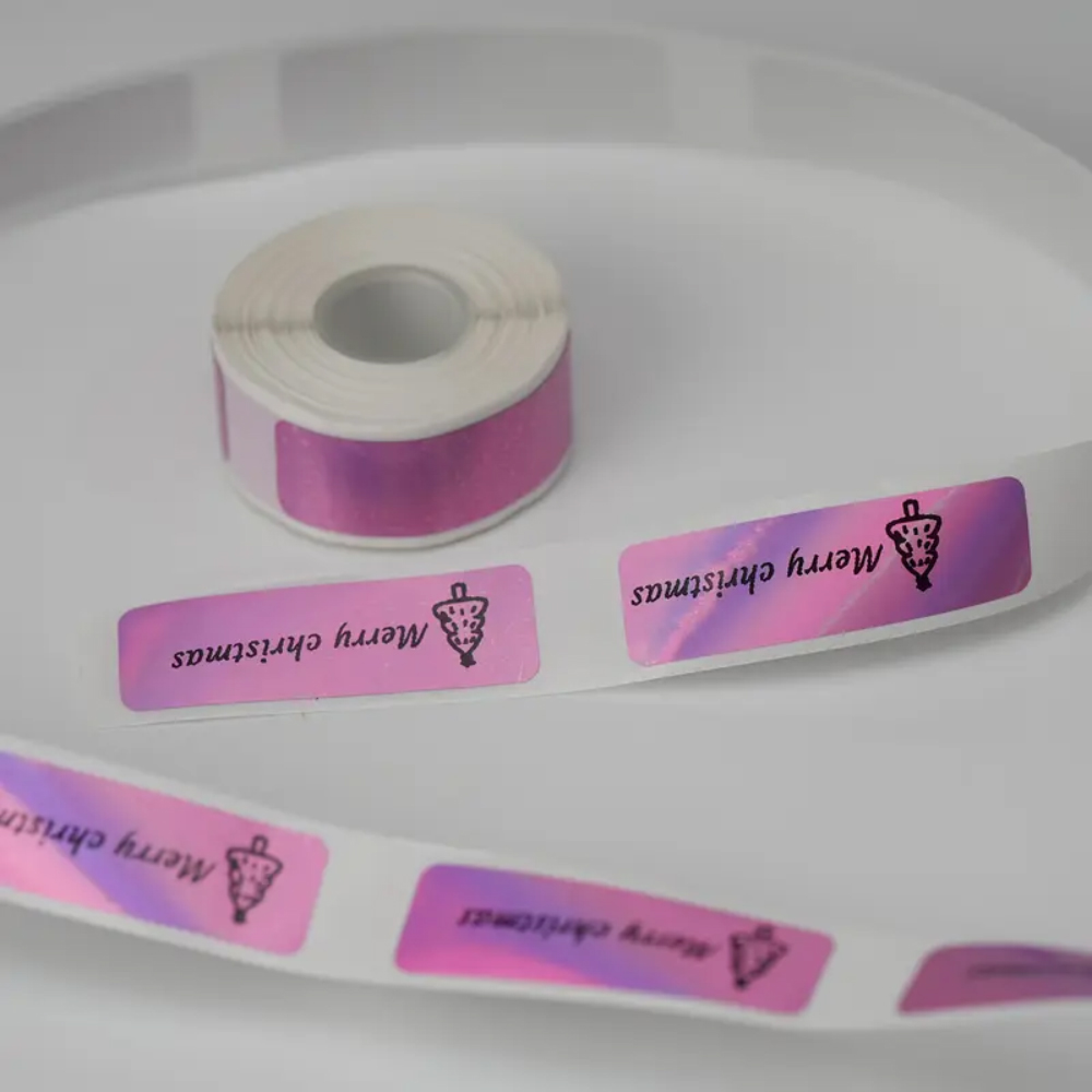 2 Roll 12*40mm Holographic Lab - Label Maker Machine 评论和价格