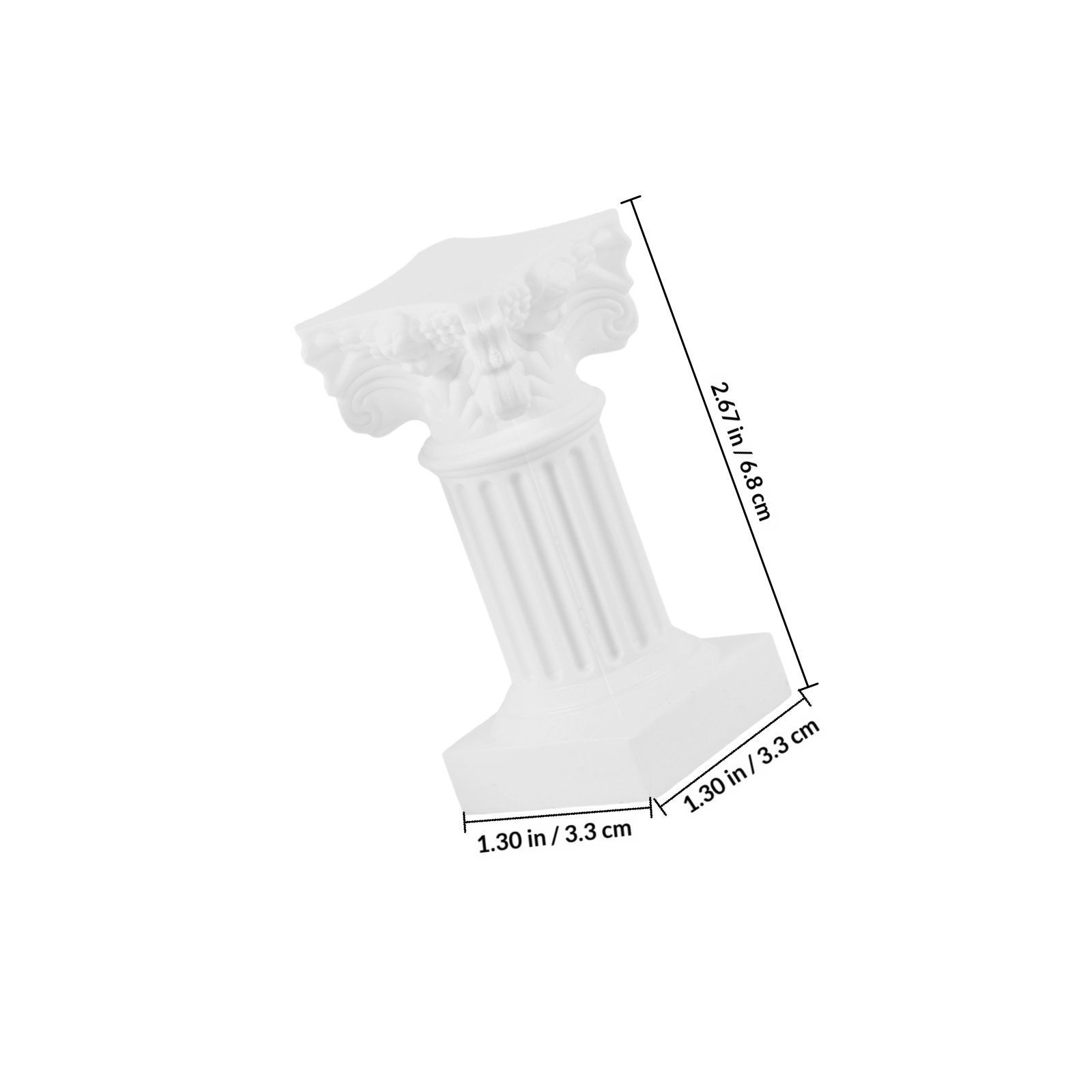 2Pcs Desktop Roman Column Hold - Office Table Home 评论和价格