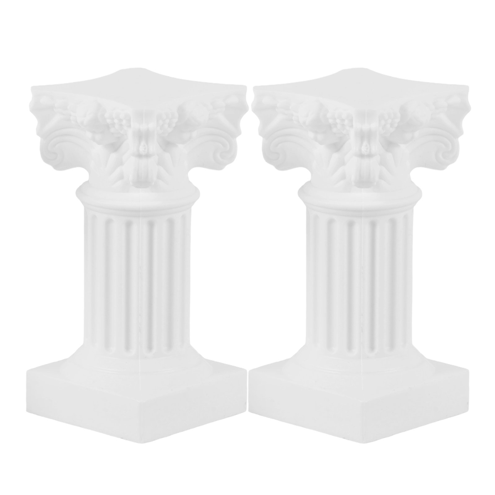 2Pcs Desktop Roman Column Hold - Office Table Home 评论和价格