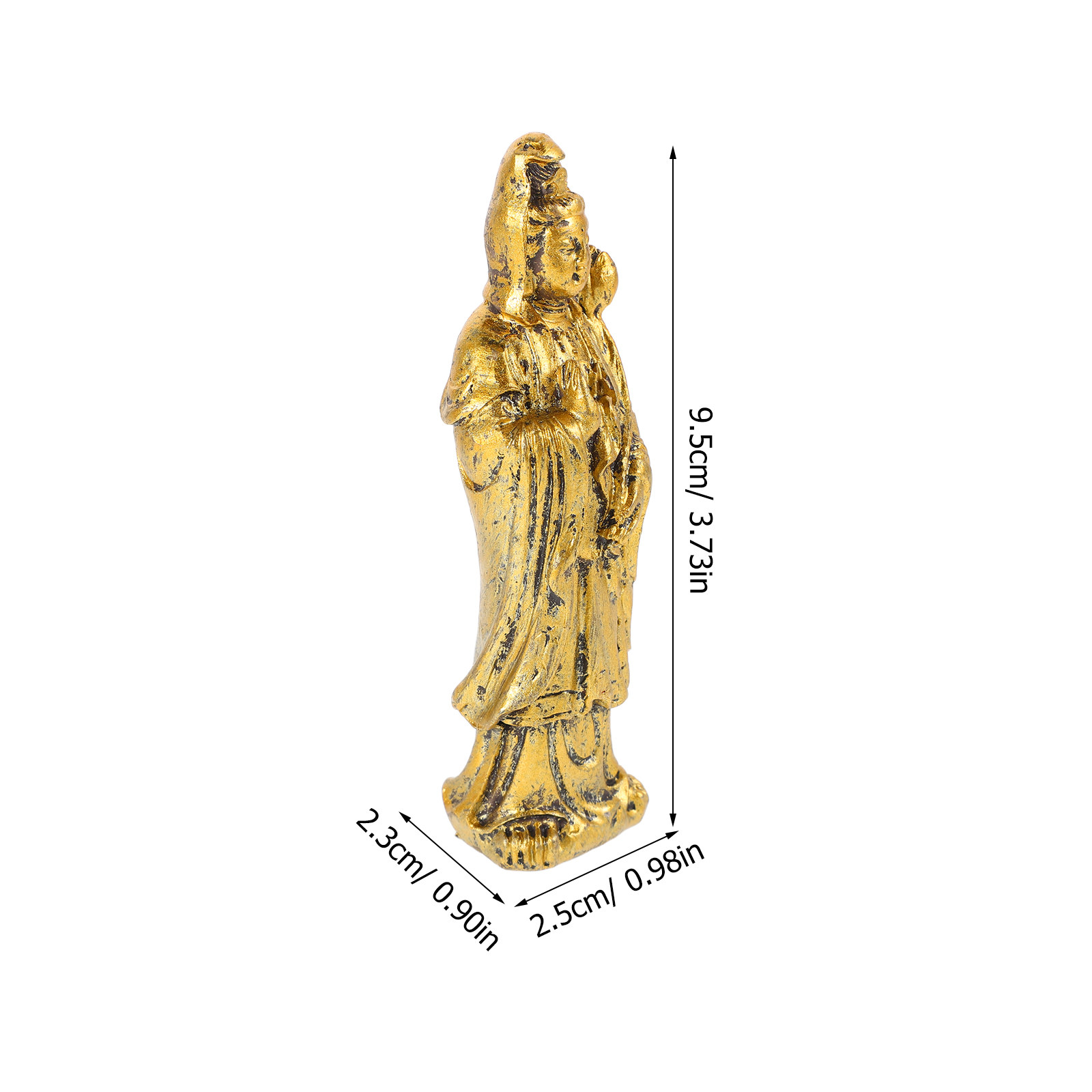Elegant Vintage Yin Buddha Sta - Office Table Home 评论和价格