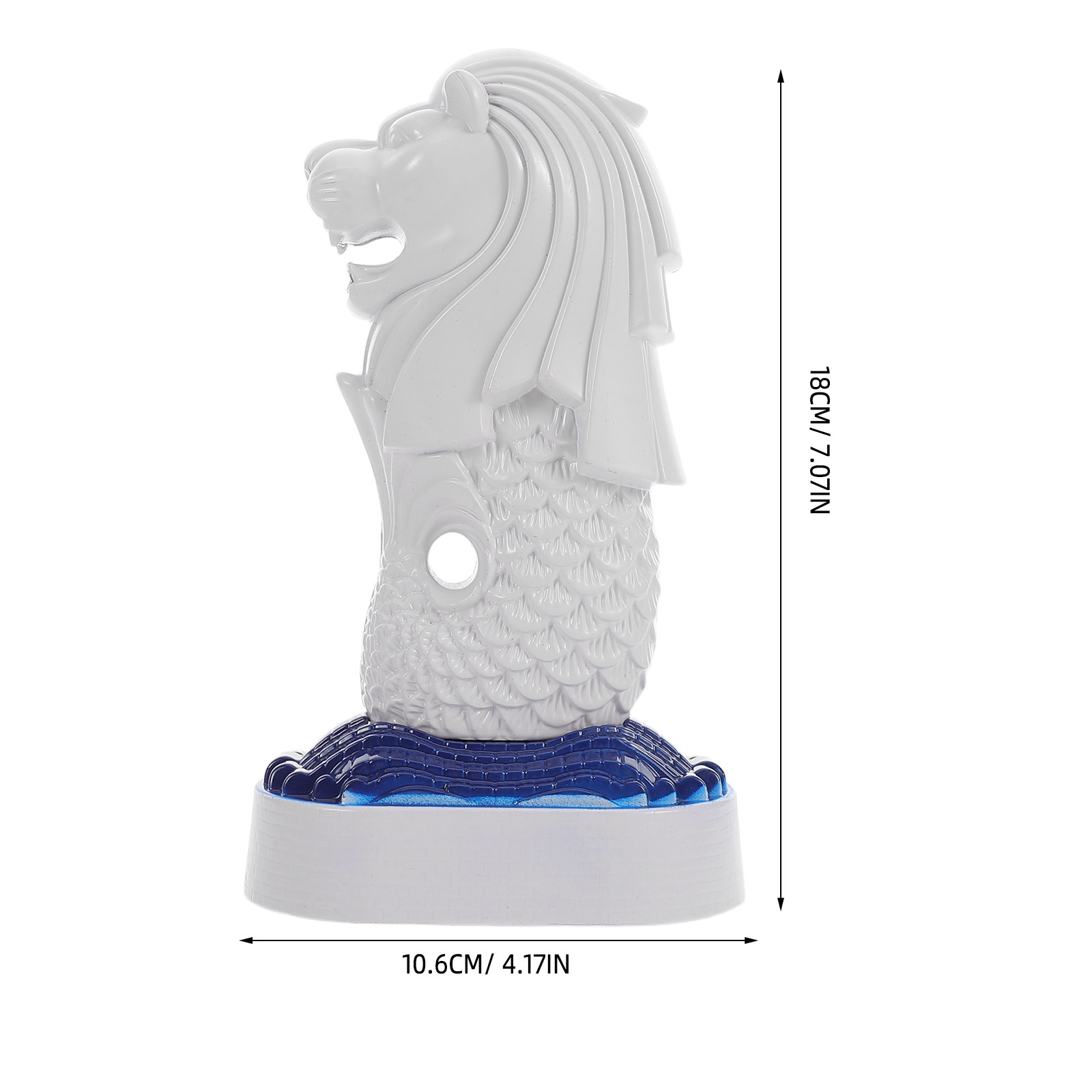 Merlion Ornament Singapore Sym - Home Office Singapore 评论和价格