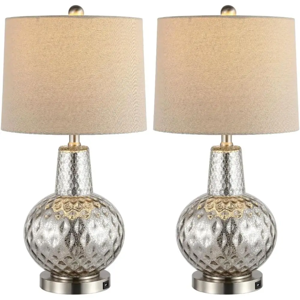 24-inch Silver/Ivory Shade LED - Home Office Room 评论和价格