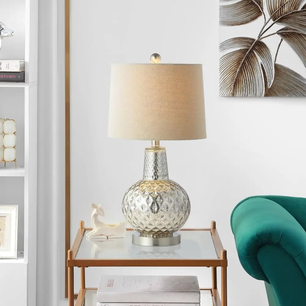 24-inch Silver/Ivory Shade LED - Home Office Room 评论和价格
